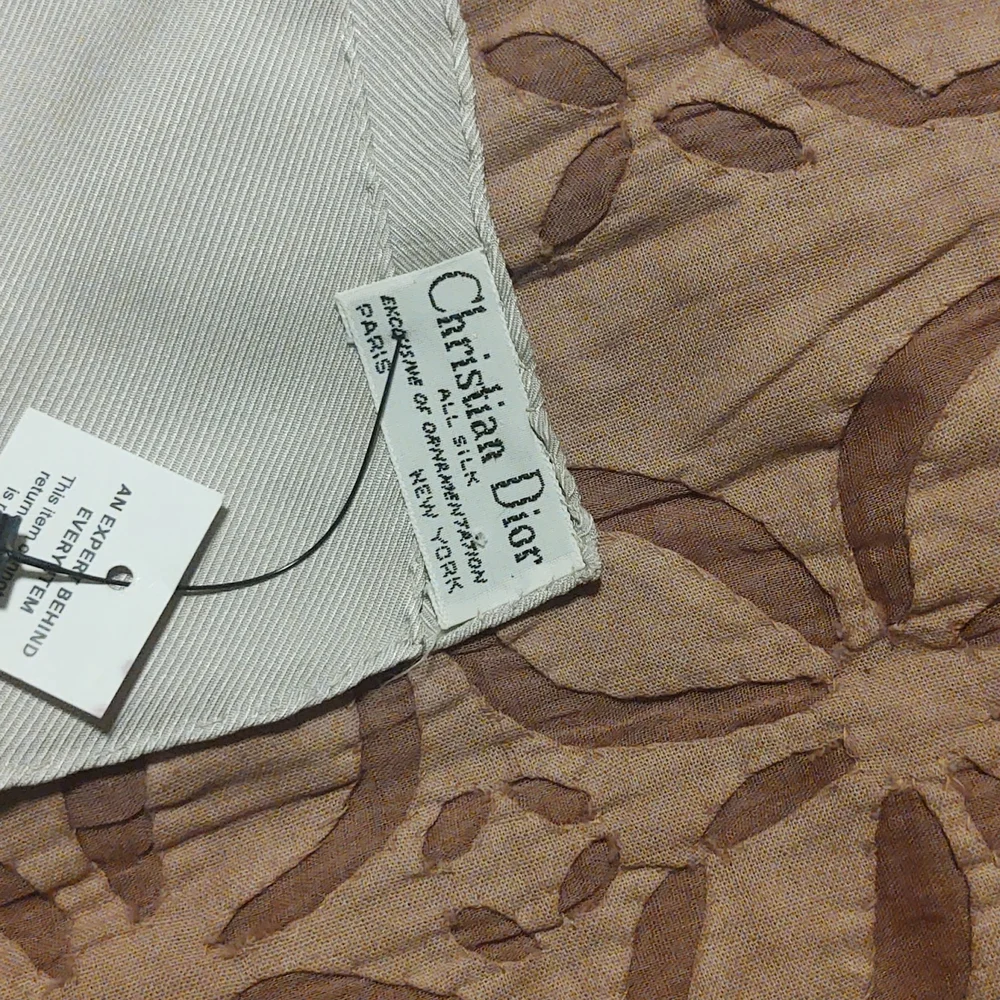 Christian Dior vintage silk scarf